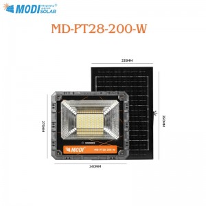 Đèn Pha NLMT 3 chế độ MD-PT28-200w Modi Solar