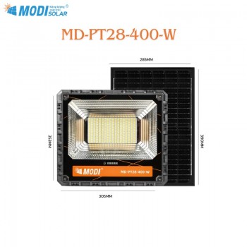 Đèn Pha NLMT 3 chế độ MD-PT28-400w Modi Solar